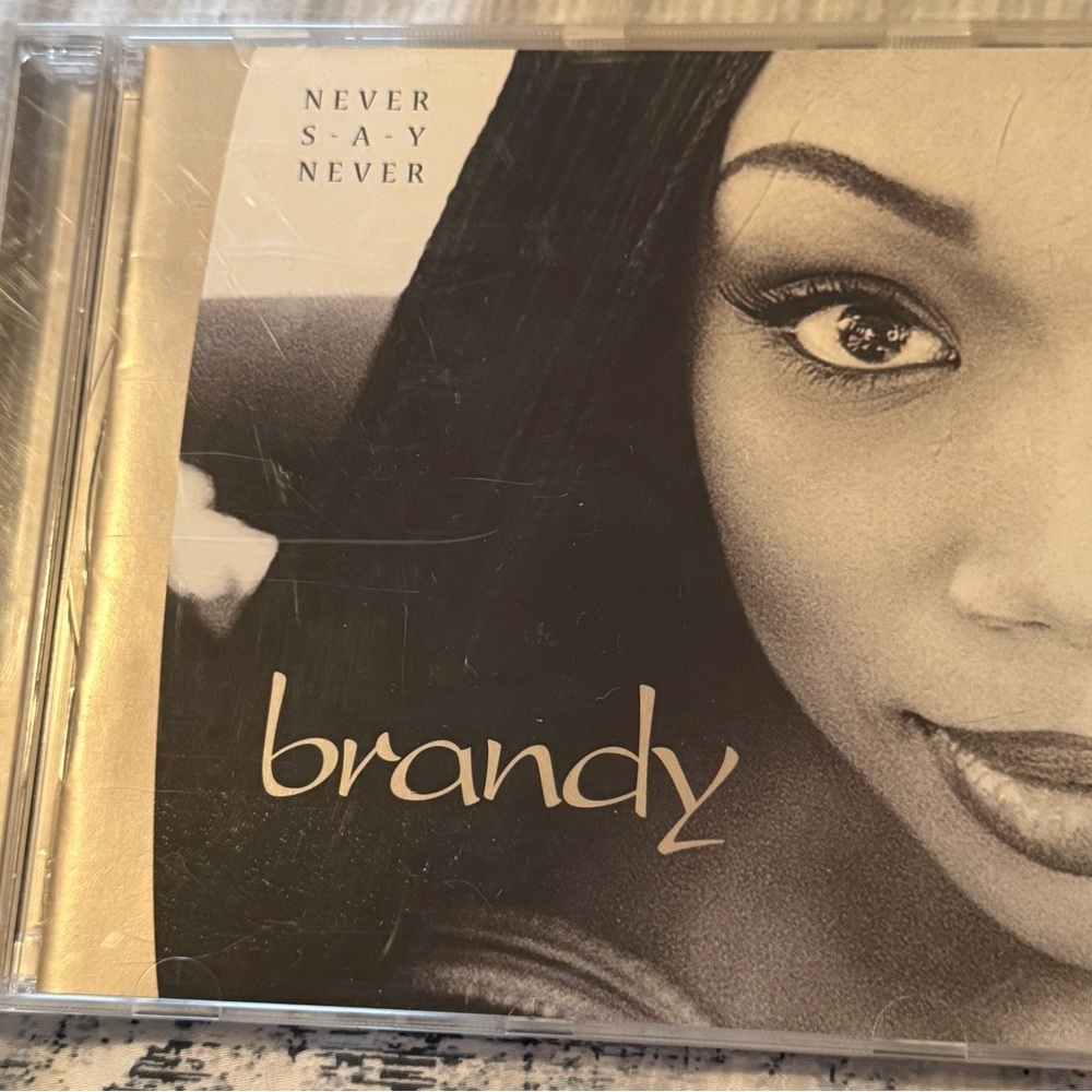 Brandy Melville Never Say Never CD - Black and White